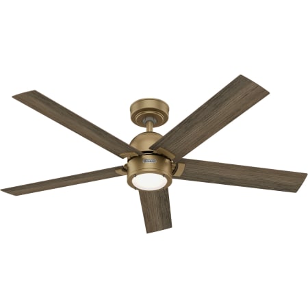 Hunter Erling 52" 5 Blade Indoor LED Energy Star Ceiling Fan Luxe Gold