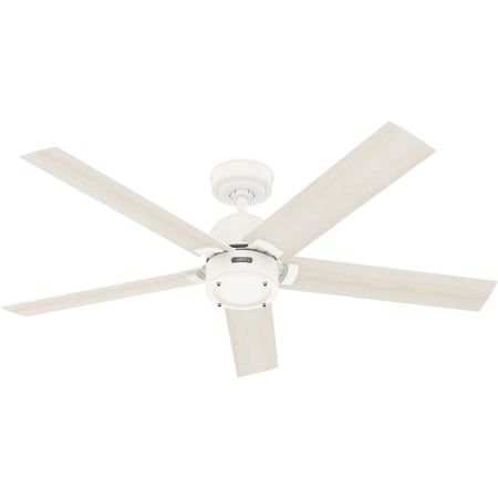 Hunter Erling 52" 5 Blade Indoor LED Energy Star Ceiling Fan Fresh White