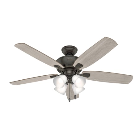 Hunter Amberlin 52" 5 Blade LED Indoor Ceiling Fan Noble Bronze