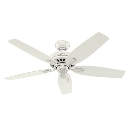 Hunter Newsome 52" 5 Blade Indoor Ceiling Fan Fresh White