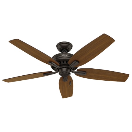 Hunter Newsome 52" 5 Blade Indoor / Outdoor Ceiling Fan with Reversible Blades Included Premier Bronze