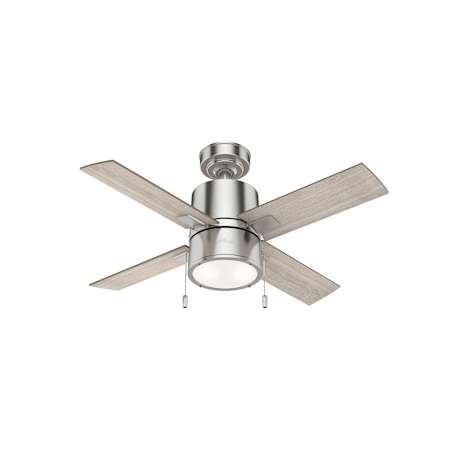 Hunter Beck 42" 4 Blade Indoor LED Ceiling Fan Brushed Nickel