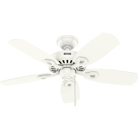 Hunter Builder Elite 42" 5 Blade Indoor Ceiling Fan Fresh White