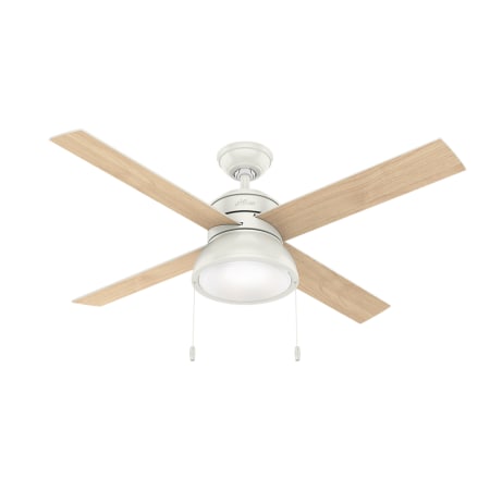 Hunter Loki 52" 4 Blade LED Indoor Ceiling Fan Fresh White