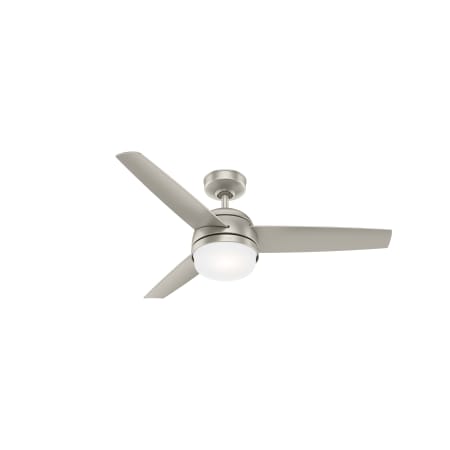 Hunter Midtown 48" 3 Blade LED Indoor Ceiling Fan with Remote Control Matte Nickel