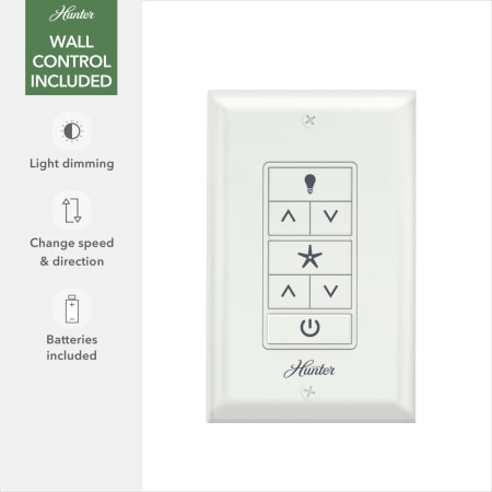 Hunter 59461 Warrant Remote Included