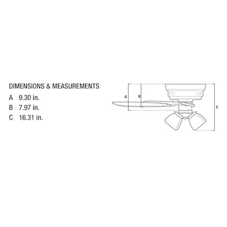 Hunter-Ambrose 52 Low Profile 3 Bell-Line Drawing