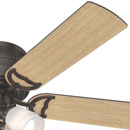 Hunter-Prim 52 Low Profile-Zoom Detail