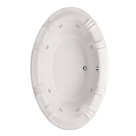 Hydrosystems Alyssa 66" Drop In Acrylic Air / Whirlpool Tub with Center Drain, Drain Assembly, and Overflow White