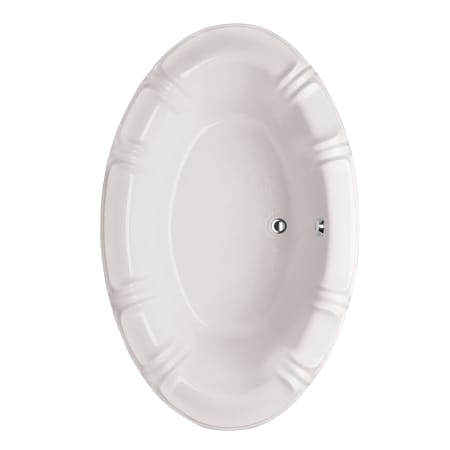 Hydrosystems Alyssa 66" Drop In Acrylic Air Tub with Center Drain, Drain Assembly, and Overflow White