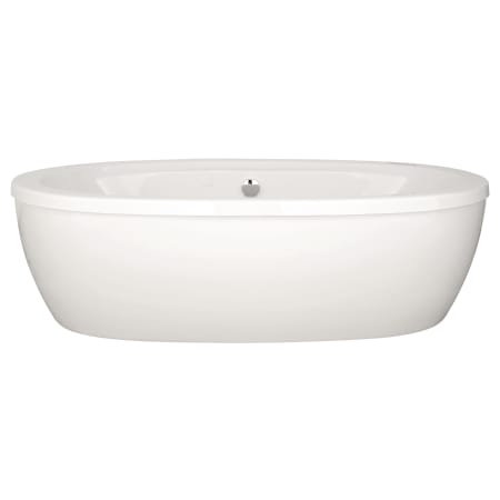 Hydrosystems Casey 60" Free Standing Acrylic Soaking Tub with Center Drain, Drain Assembly, and Overflow White