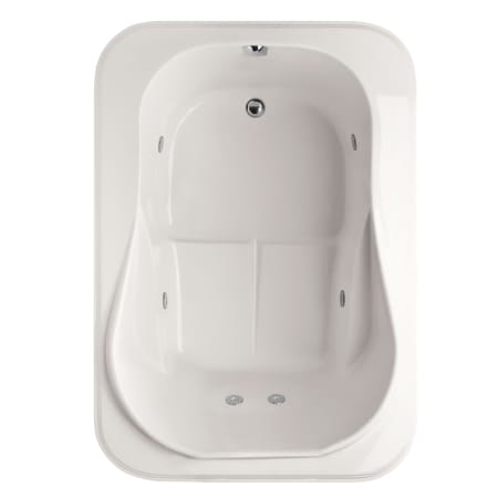 Hydrosystems Cassi 60" Drop In Acrylic Air / Whirlpool Tub with Reversible Drain, Drain Assembly, and Overflow White
