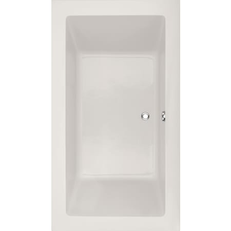 Hydrosystems Danika 73" Drop In Acrylic Soaking Tub with Center Drain, Drain Assembly, and Overflow White