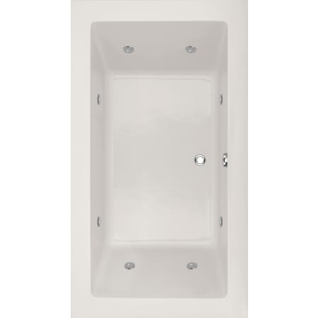 Hydrosystems Danika 73" Drop In Acrylic Whirlpool Tub with Center Drain, Drain Assembly, and Overflow White