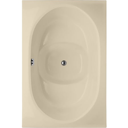 Hydrosystems Fuji 60" Drop In Gel Coat Air / Whirlpool Tub with Center Drain, Drain Assembly, and Overflow White