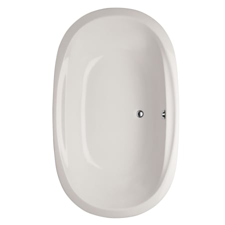 Hydrosystems Galaxie 60" Drop In Acrylic Air Tub with Center Drain, Drain Assembly, and Overflow White