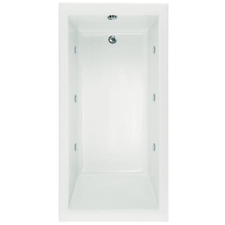 Hydrosystems Lacey Drop In Acrylic Whirlpool Tub with Reversible Drain - Includes Drain Assembly White