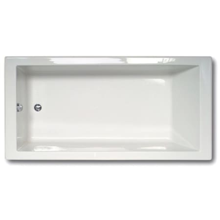 Hydrosystems Drop In Acrylic Soaking Tub with Drain White