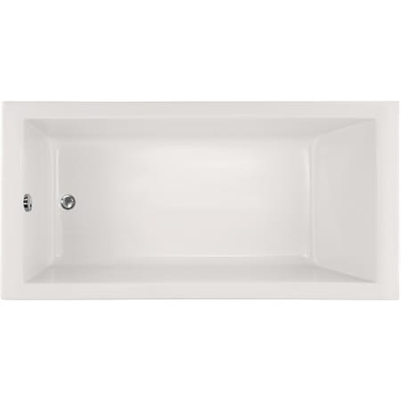 Hydrosystems Lindsey 60" Drop In Acrylic Soaking Tub with Reversible Drain, and Overflow White