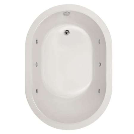 Hydrosystems Malia 60" Drop In Acrylic Air / Whirlpool Tub with Reversible Drain, Drain Assembly, and Overflow White