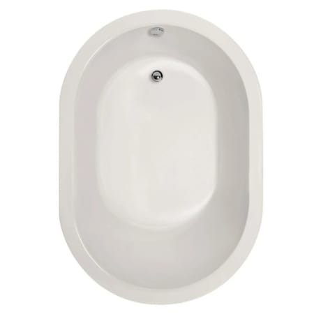 Hydrosystems Drop In or Undermount Acrylic Soaking Tub with Drain White