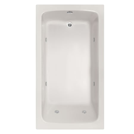 Hydrosystems Melissa 66" Drop In Acrylic Air / Whirlpool Tub with Reversible Drain, Drain Assembly, and Overflow White