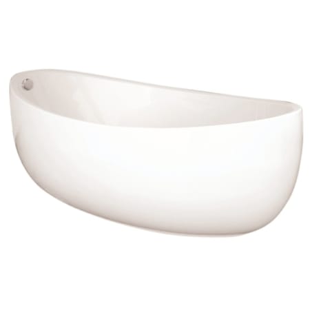 Hydrosystems Picasso Free Standing Acrylic Soaking Tub with End Drain - Includes Drain Assembly White
