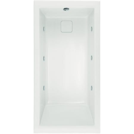 Hydrosystems Marlie 60" Drop In Acrylic Soaking Tub with Reversible Drain White