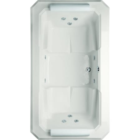 Hydrosystems Drop In Acrylic Whirlpool Tub with Drain White