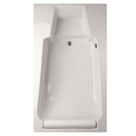 Hydrosystems Premier 74" Drop In Acrylic Air Tub with Reversible Drain, Drain Assembly, and Overflow White