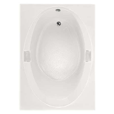 Hydrosystems Studio 60" Drop In Acrylic Soaking Tub with Reversible Drain, and Overflow White
