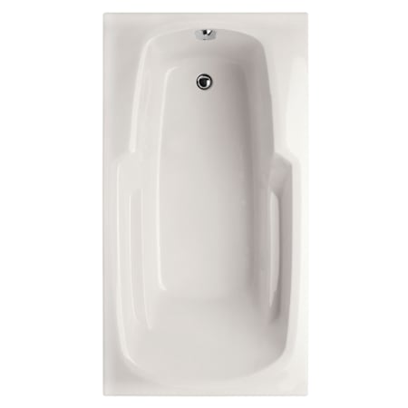 Hydrosystems Studio 72" Drop In Acrylic Air Tub with Reversible Drain, and Overflow White