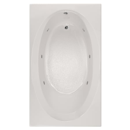 Hydrosystems Studio 72" Drop In Acrylic Whirlpool Tub with Reversible Drain, and Overflow White