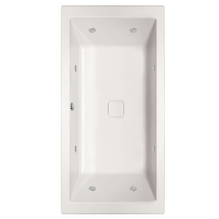 Hydrosystems Versailles 72" Drop In Acrylic Air / Whirlpool Tub with Center Drain, Drain Assembly, and Overflow White