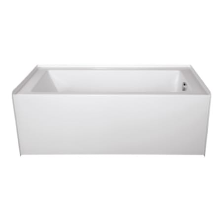 Hydrosystems Sydney Three Wall Alcove Acrylic Soaking Tub with Right Drain - Includes Drain Assembly White