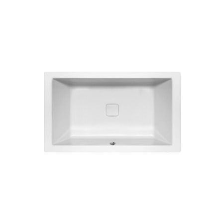 Hydrosystems Versailles 66" Drop In or Undermount Acrylic Soaking Tub with Drain White