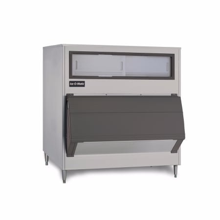 Ice-O-Matic 48 Inch Wide 1000 lbs Capacity Ice Storage Bin Stainless Steel