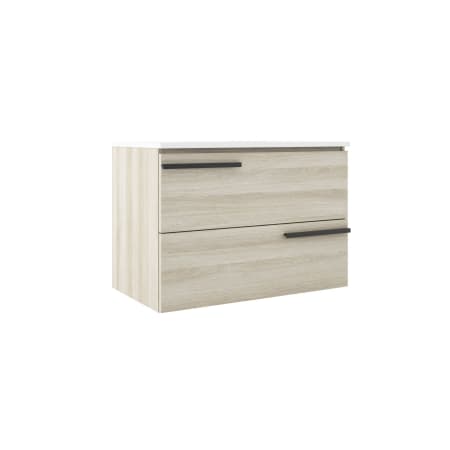 ICO Bath Accent 31" Wide Single Basin Vanity Set with Cabinet, Stone Composite Vanity Sink Top, Frameless Mirror, and Decorative Legs with Towel Holder