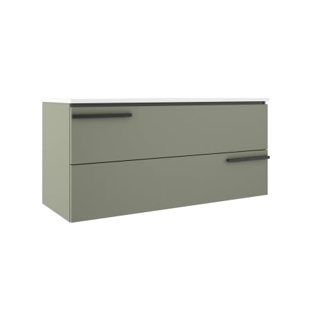 ICO Bath Accent 48" Wide Vanity Set with Cabinet, Stone Composite Vanity Cabinet Top, and Decorative Legs - Less Sink
