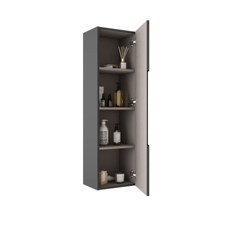 ICO Bath Coda 47-1/4" Pine Wall Mounted Bathroom Cabinet Ash Grey
