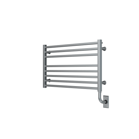 ICO Bath Tuzio Avento 35-1/2"W x 19"H 120 V Plug-In Steel Towel Warmer Brushed Nickel