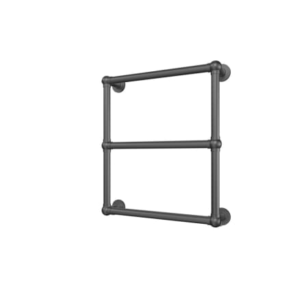 ICO Bath Tuzio Stour 23-1/2"W x 27"H Electric Plug-In Steel Towel Warmer Brushed Nickel