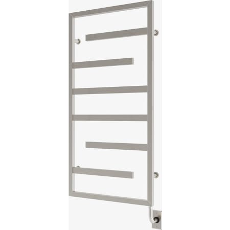 ICO Bath Tuzio Vasto 23-1/2"W x 47-1/2"H 120 V Plug-In Steel Towel Warmer Brushed Nickel