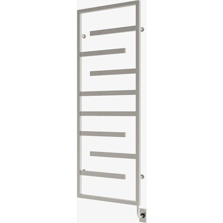 ICO Bath Tuzio Vasto 23-1/2"W x 64"H 120 V Plug-In Steel Towel Warmer Brushed Nickel