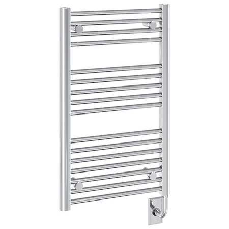 ICO Bath Tuzio Savoy 19"W x 31"H Hydronic Steel Towel Warmer Chrome