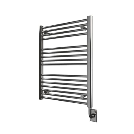 ICO Bath Tuzio Savoy 23-1/2"W x 31"H Hydronic Steel Towel Warmer Chrome