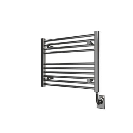 ICO Bath Tuzio Savoy 23-1/2"W x 19"H Hydronic Steel Towel Warmer Chrome
