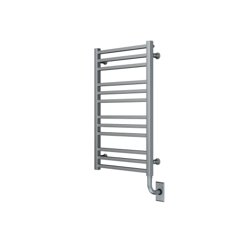 ICO Bath Tuzio Avento 19-1/2"W x 31"H Hydronic Steel Towel Warmer Brushed Nickel