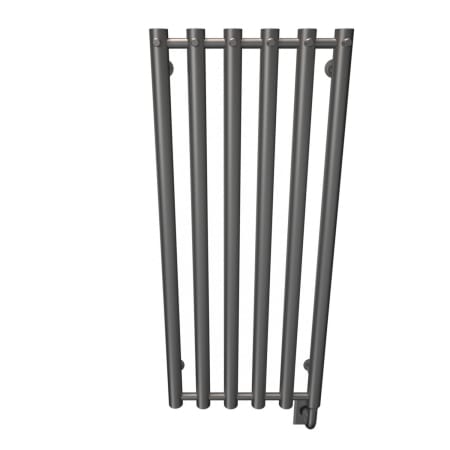 ICO Bath Tuzio Rosendal 16-1/2"W x 37-1/2"H Hydronic Steel Towel Warmer Brushed Nickel
