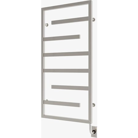 ICO Bath Tuzio Vasto 23-1/2"W x 47-1/2"H 120 V Hydronic Stainless Steel Towel Warmer Brushed Nickel